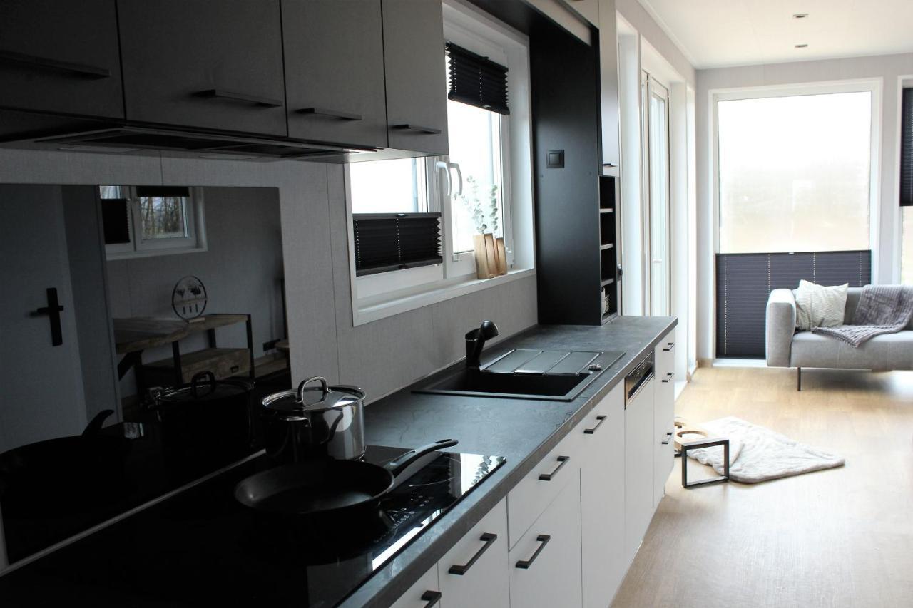 Ferienhaus Aurora, Sauna, Familienfreundlich, Angeln Twist 外观 照片